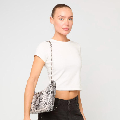 Karl Kani Τσάντα ώμου Retro Snakeskin Shoulder Bag
